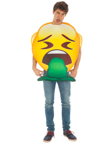 Kostým Emoji vomito™ pro dospělé