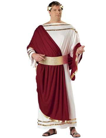 Pánský kostým římského císaře pro větší velikosti