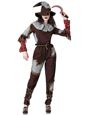 Vogelscheuchenkostüm für Damen