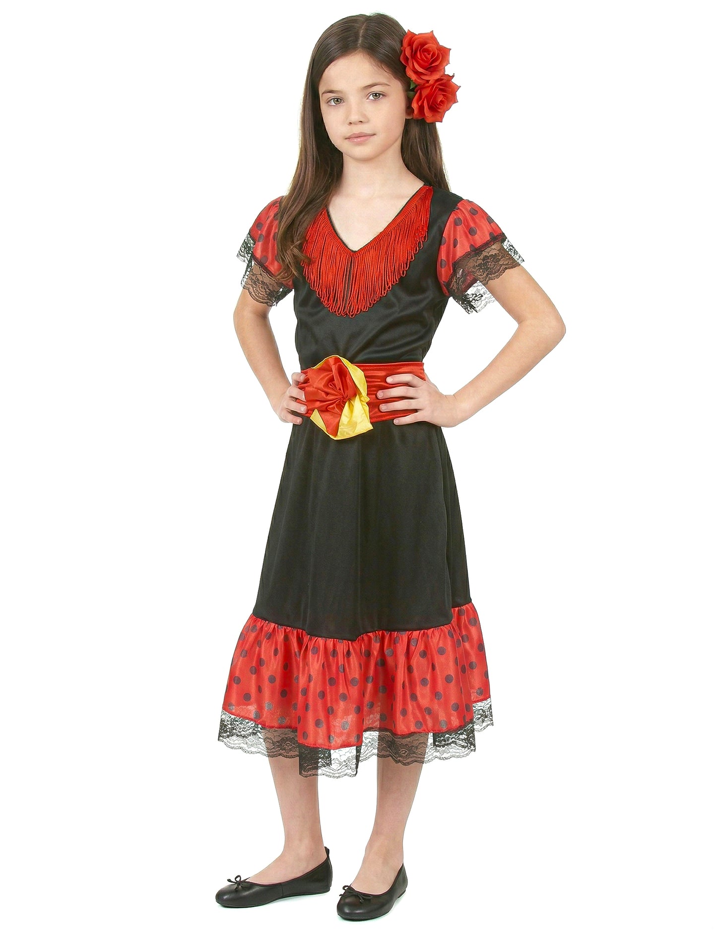 Spanierinnenkostüm für Mädchen