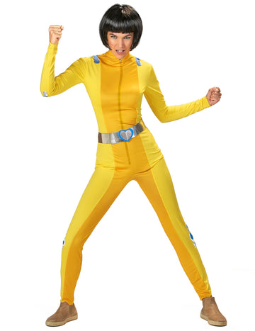 Dámský kostým Totally Spies - žlutá Alex