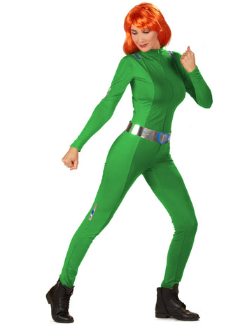 Dámský kostým Zeleného Sama ze seriálu Totally Spies