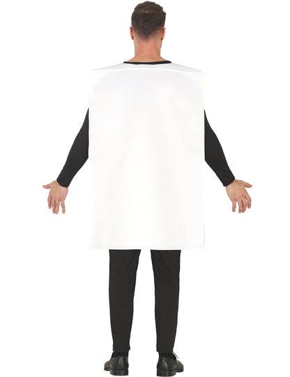 Humorný policajný kostým s alkoholtestom pre dospelých