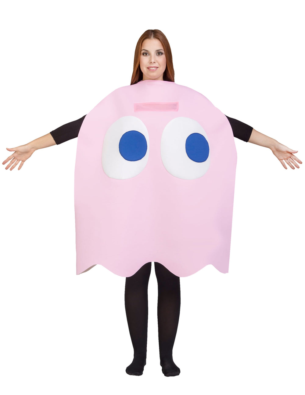 Déguisement Fantôme Pinky Pac-Man pour adulte rose