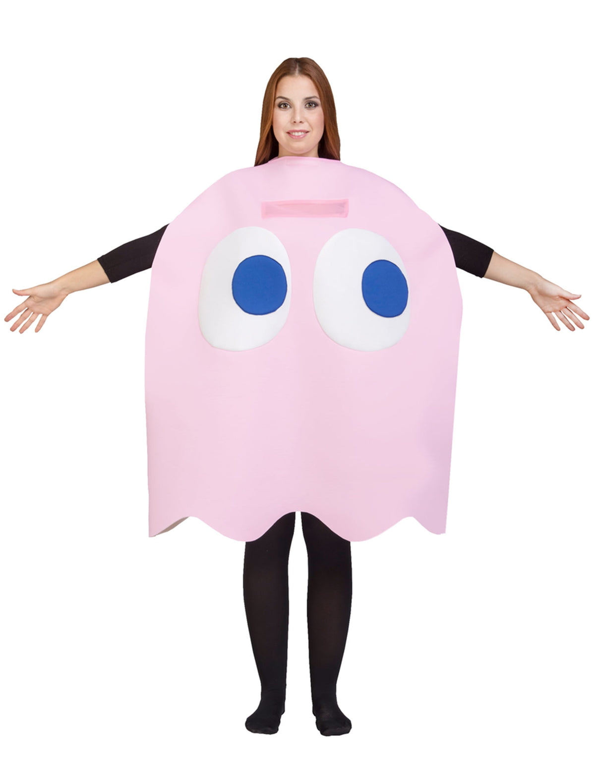 Déguisement Fantôme Pinky Pac-Man pour adulte rose
