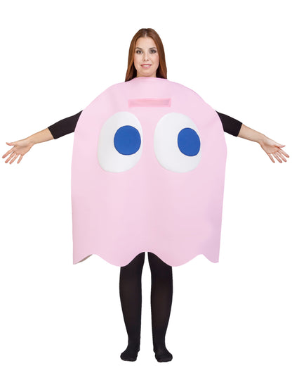 Kostým Pinky Ghost - Pac-Man pro dospělé