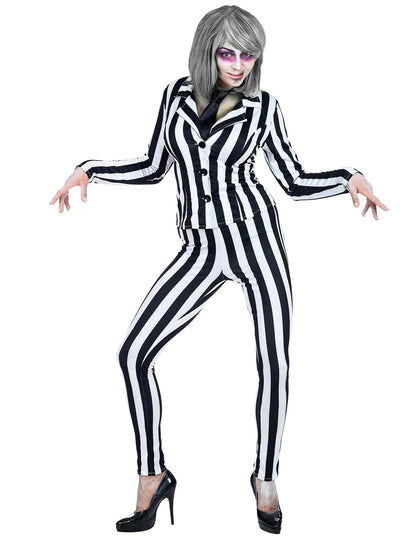 Dámský kostým ubohého pruhovaného ducha