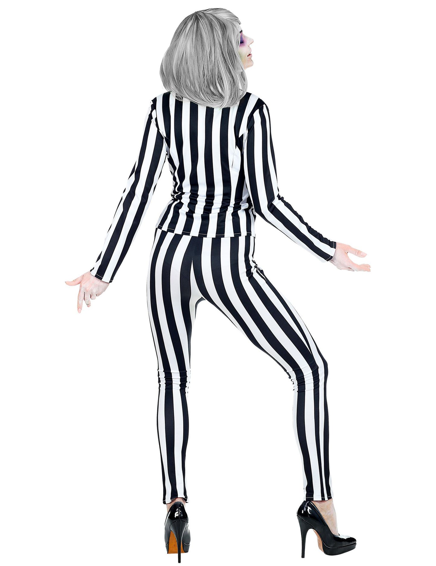 Dámský kostým ubohého pruhovaného ducha