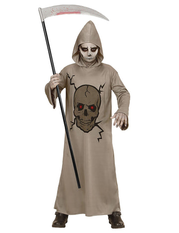 Dětský halloweenský kostým kostlivce a smrtky