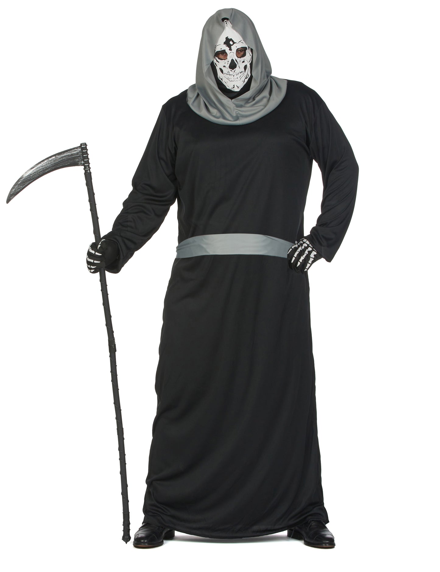 Pánský kostým děsivého Smrtkáře pro větší děti