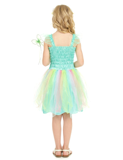 Dívčí kostým vodní zelené víly