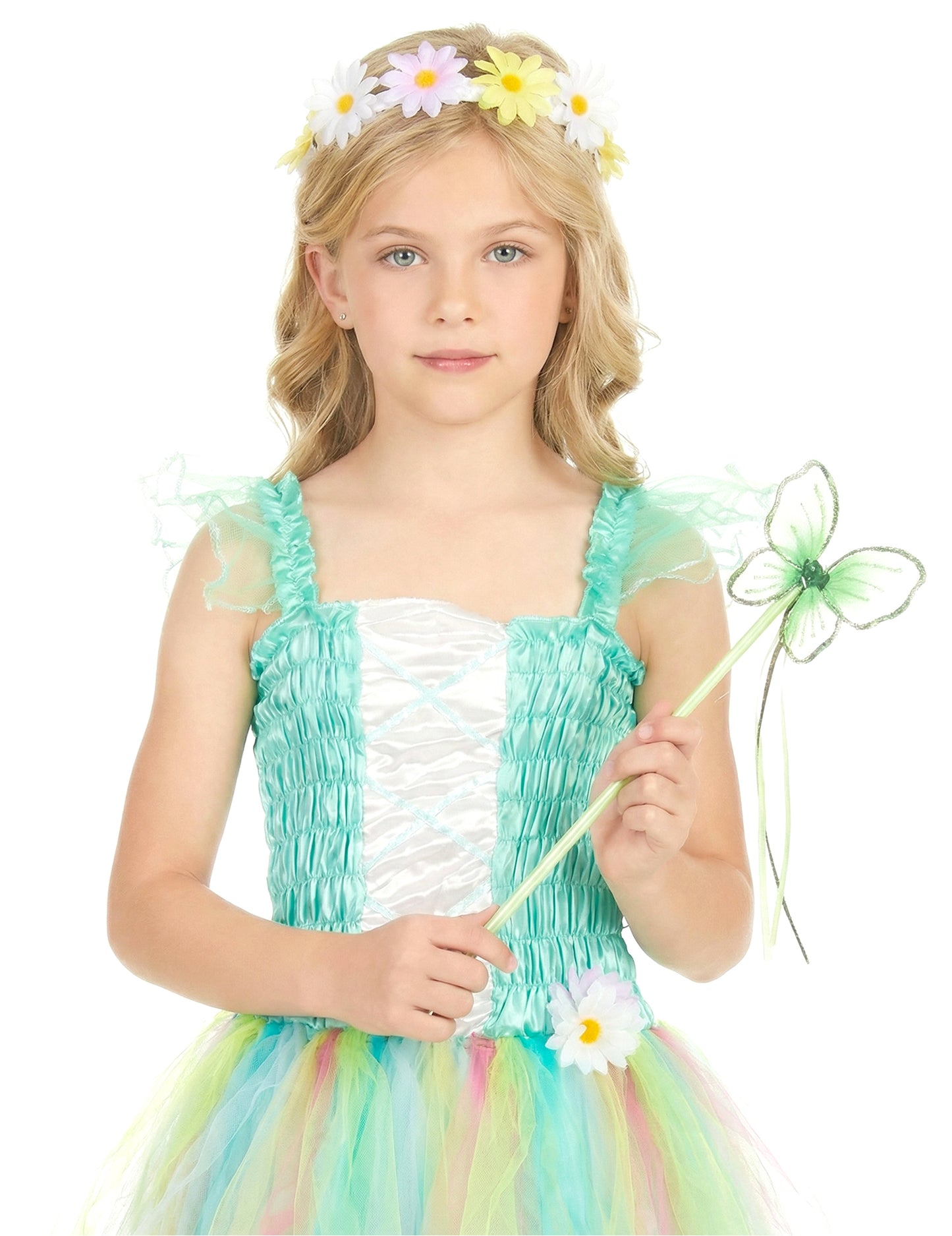 Dívčí kostým vodní zelené víly