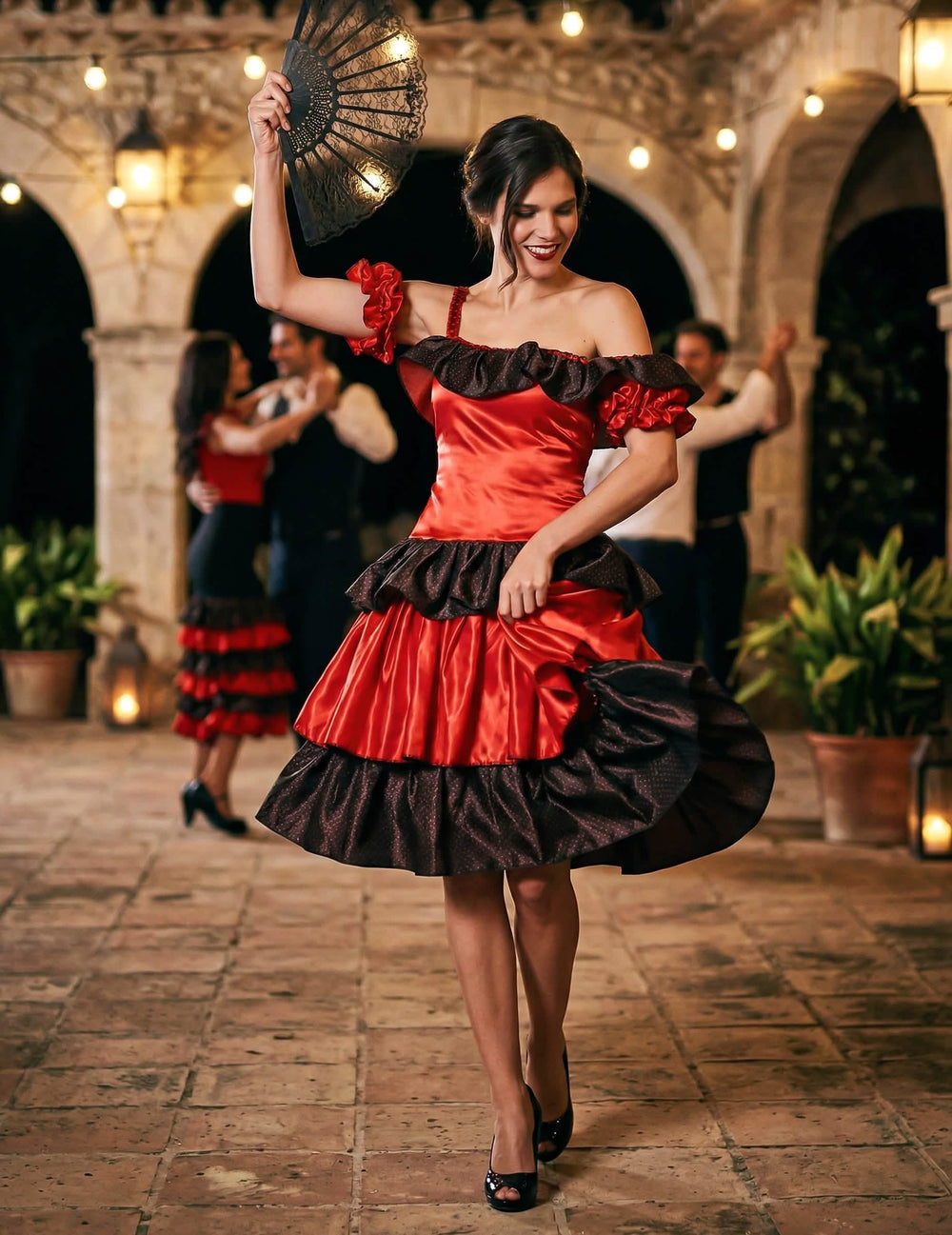 Kostým flamenkové tanečnice