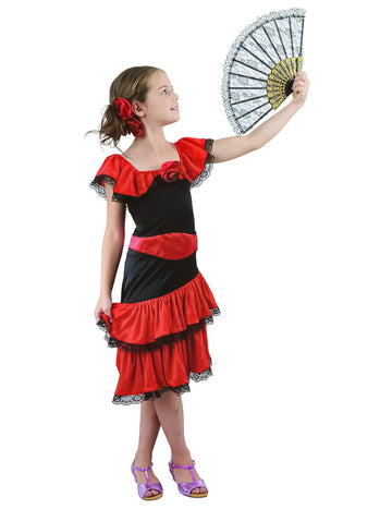 Flamenco Kostüm für Mädchen