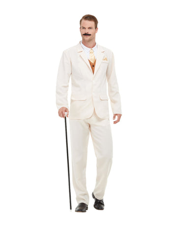 Pánský kostým gentlemana z 20. let 20. století