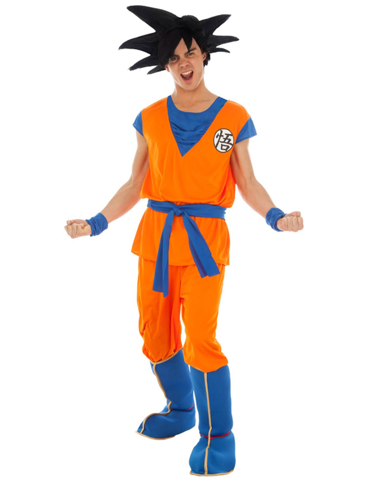 Kostým Goku Saiyan Dragon ball Z™ pro dospělý oranžová a modrá