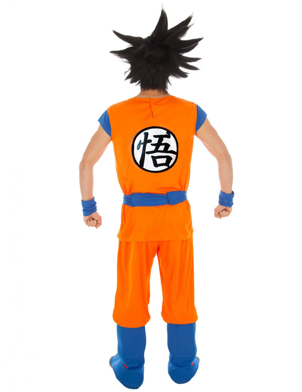 Pohled zezadu na kostým Goku Saiyan Dragon ball z™
