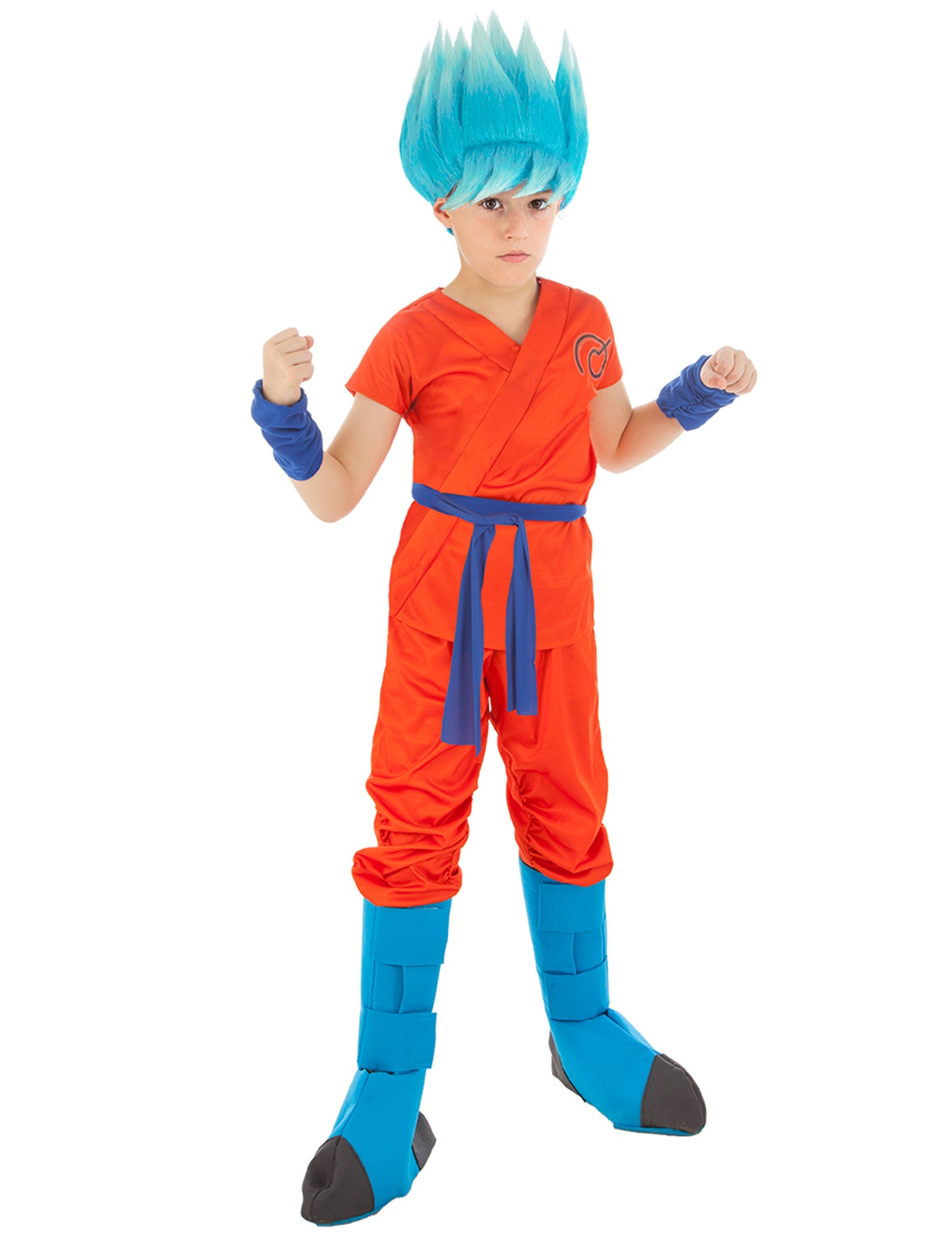 Dragonball Z™-Kinderkostüm Son Goku orange-blau