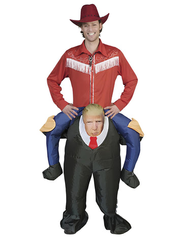 Nafukovací kostým amerického prezidenta