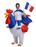 Dospělé kostýmy francouzských fanoušků
