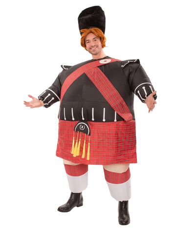 Nafukovací skotský kostým pro dospělé