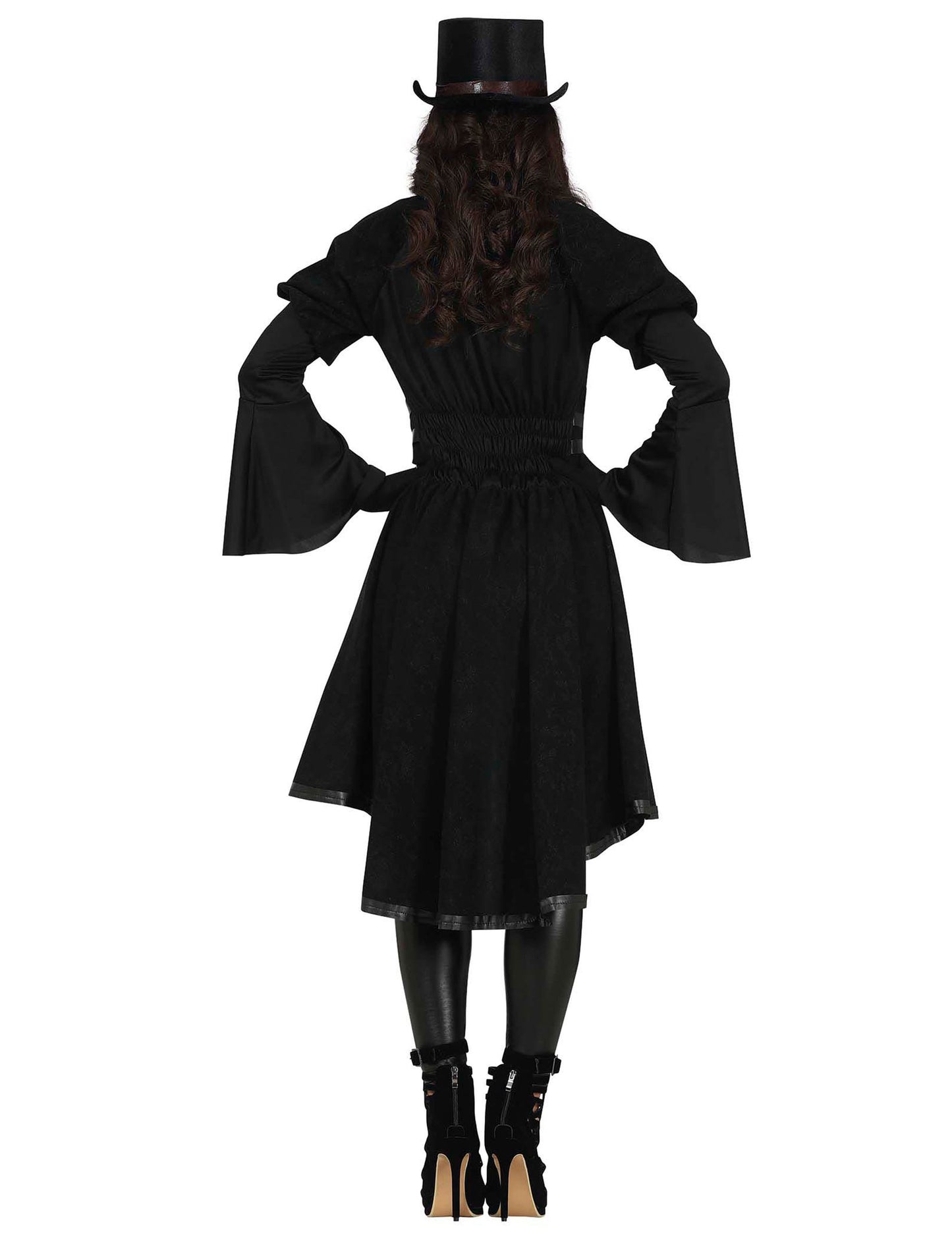 Černý gotický kostým pro ženy