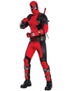 Dospělý kostým Deadpool Grand Heritage v červené a černé barvě