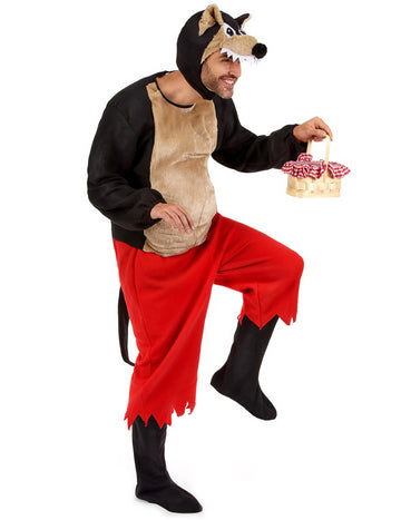 Kostým velkého vlka pro dospělé