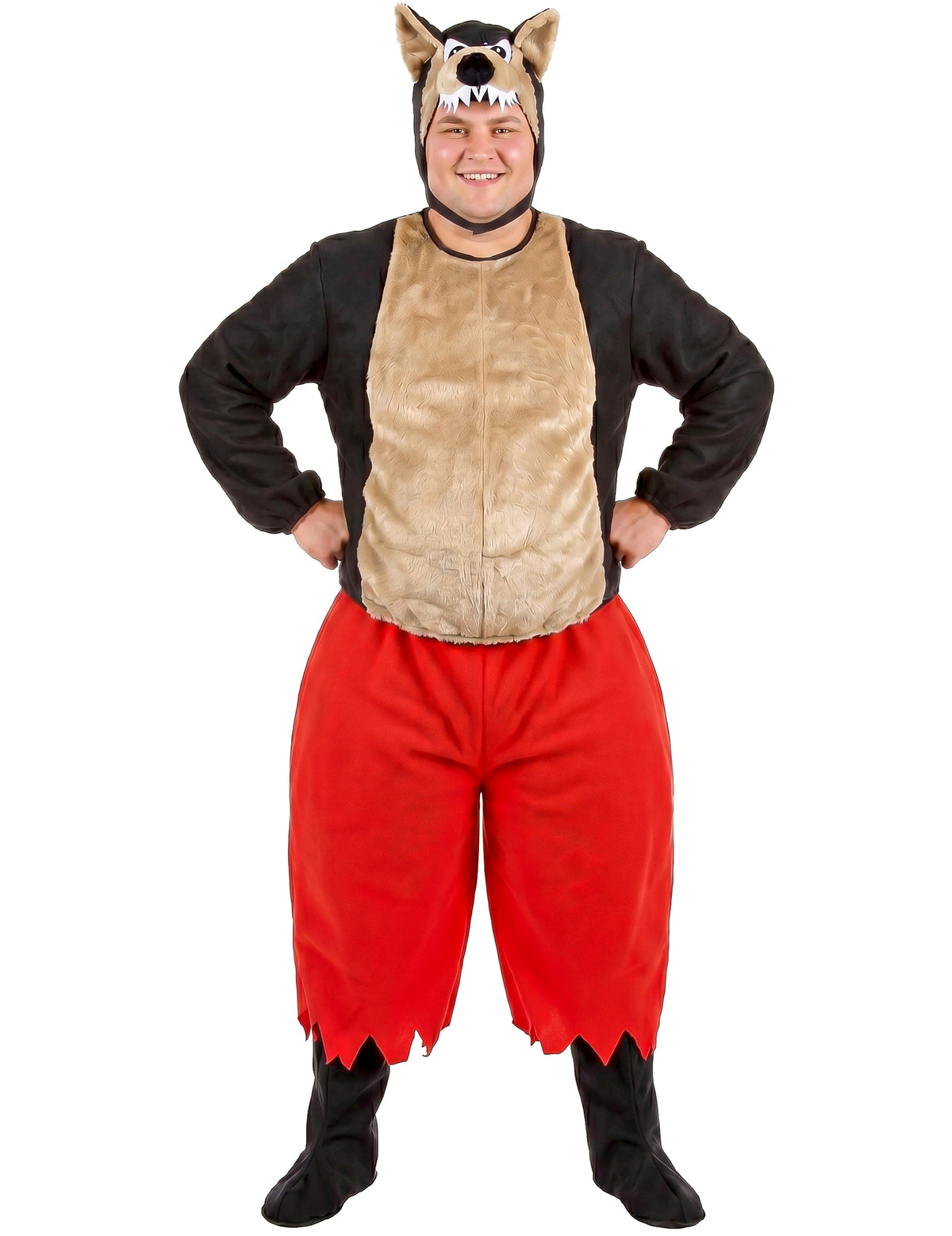 Kostým velkého vlka pro dospělé