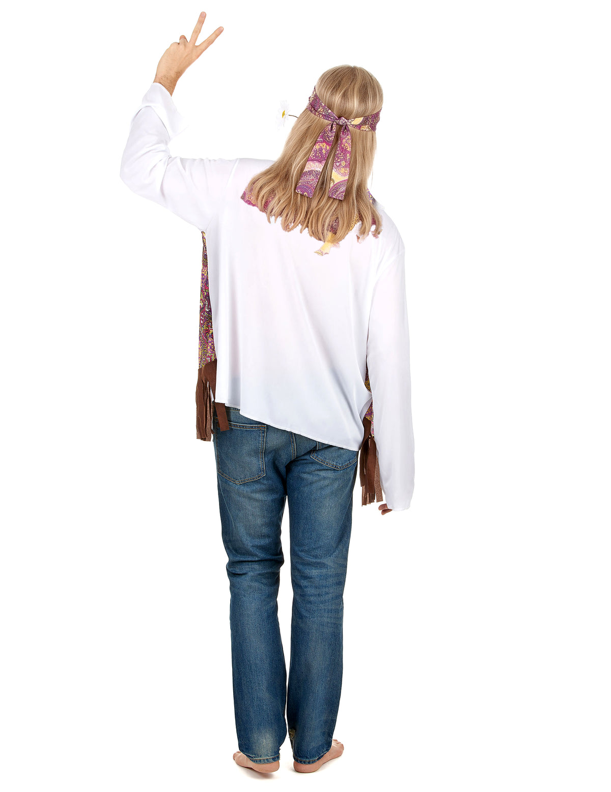 Pánský hippie kostým s třásněmi