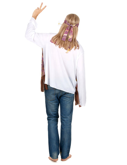 Pánský hippie kostým s třásněmi