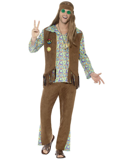 Pánský hippie kostým z 60. let