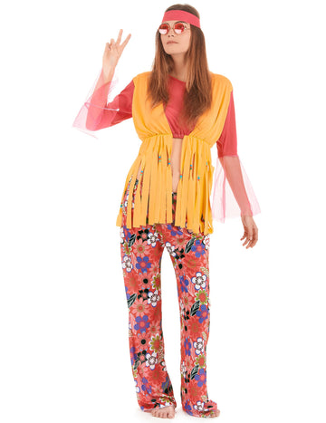 Dámský hippie kostým