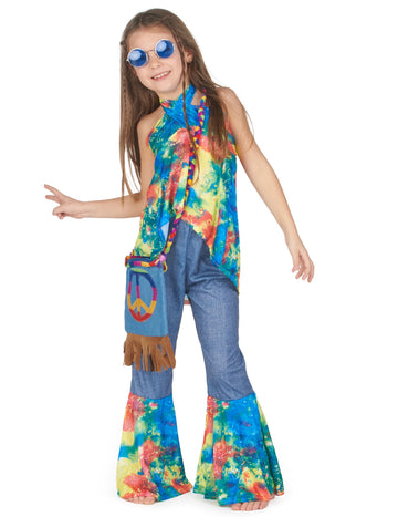 Kostým hippie dívky