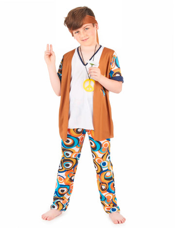 Kostým hippie chlapce