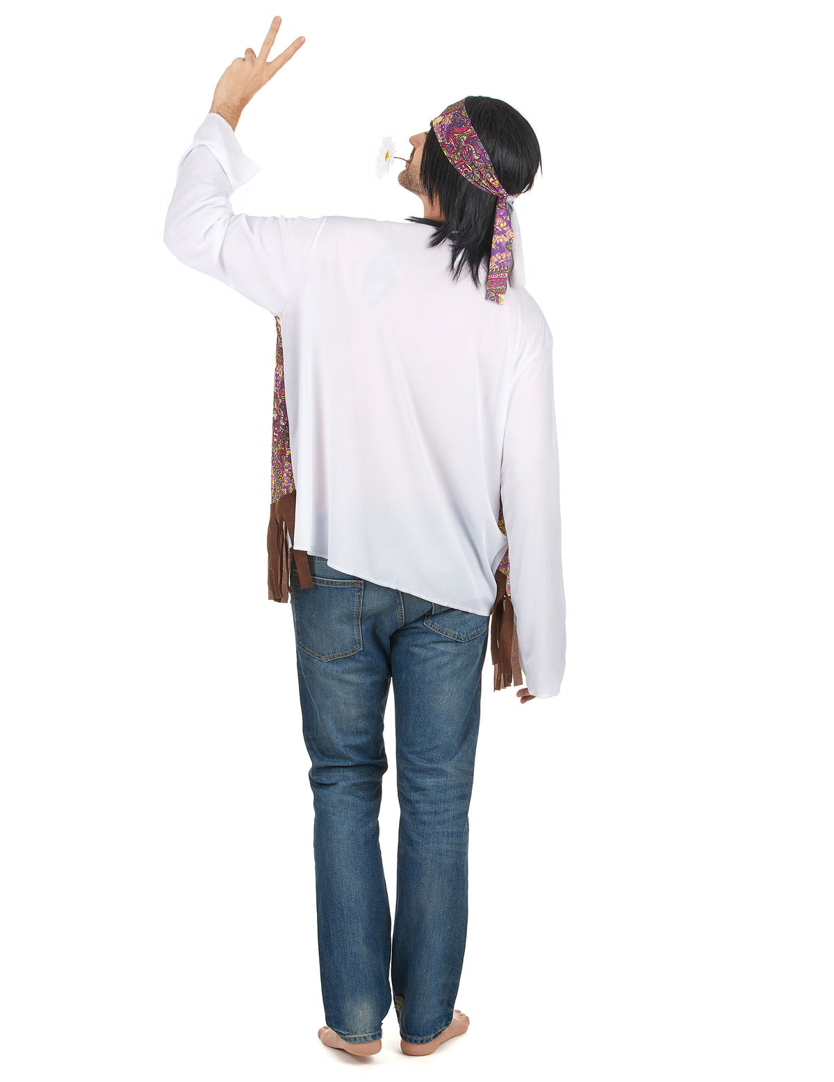 Pánský hippie kostým s třásněmi