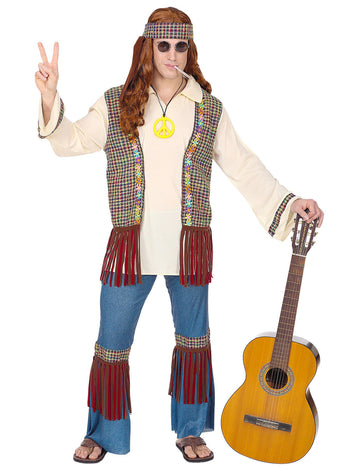 Pánský kostým hippie míru