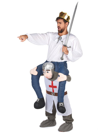 Kostým rytíře na zádech pro dospělé