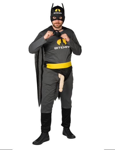 Humorný kostým Černého Bitemana