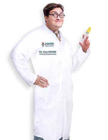 Vtipný kostým lekár Yves Rogne