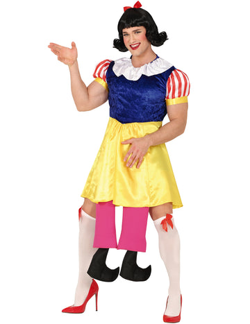 Vtipný kostým zlobivé princezny pro muže