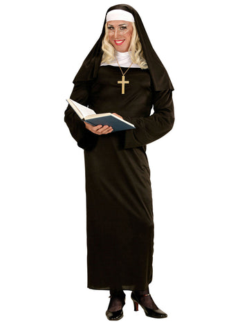 Vtipný kostým pro dospělou jeptišku