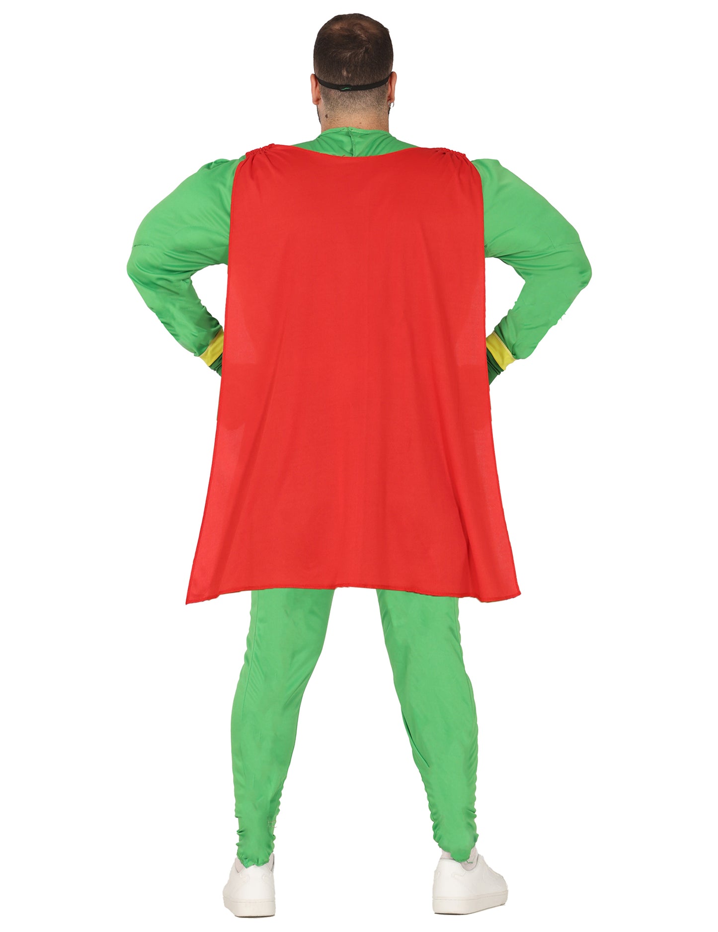 Vtipné maskování super hrdiny pro dospělé konopné list