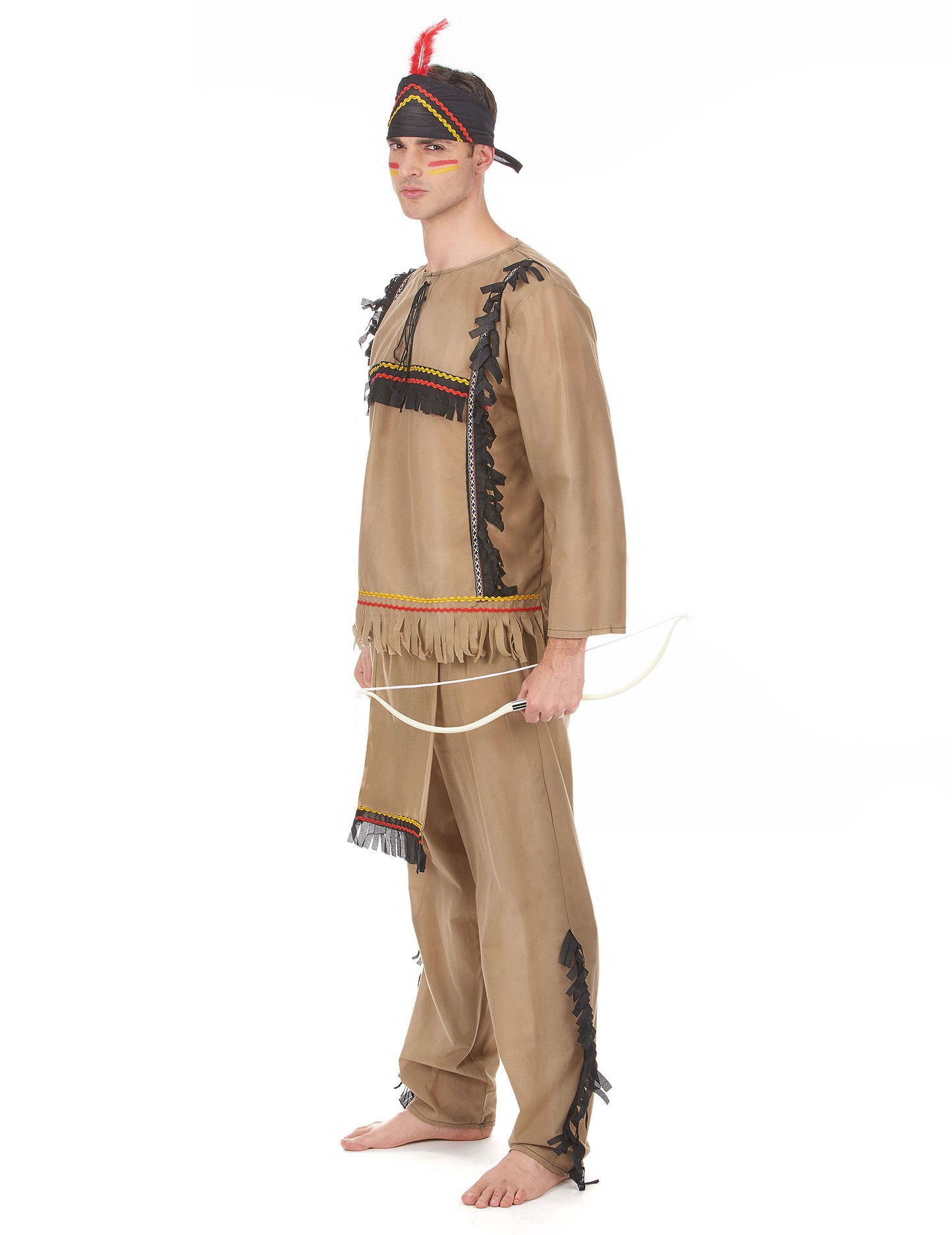 Pánský indický kostým se sametovým efektem