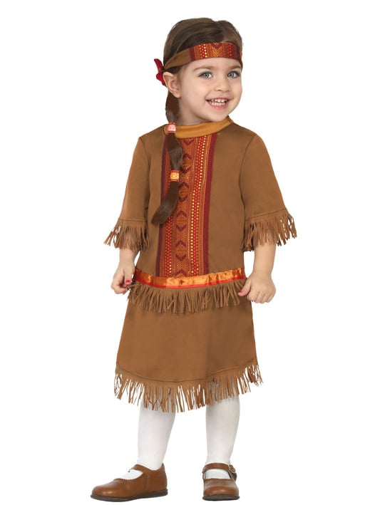Dětský indiánský kostým s třásněmi