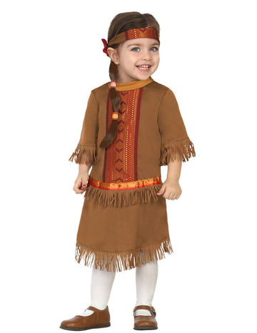 Dětský indiánský kostým s třásněmi