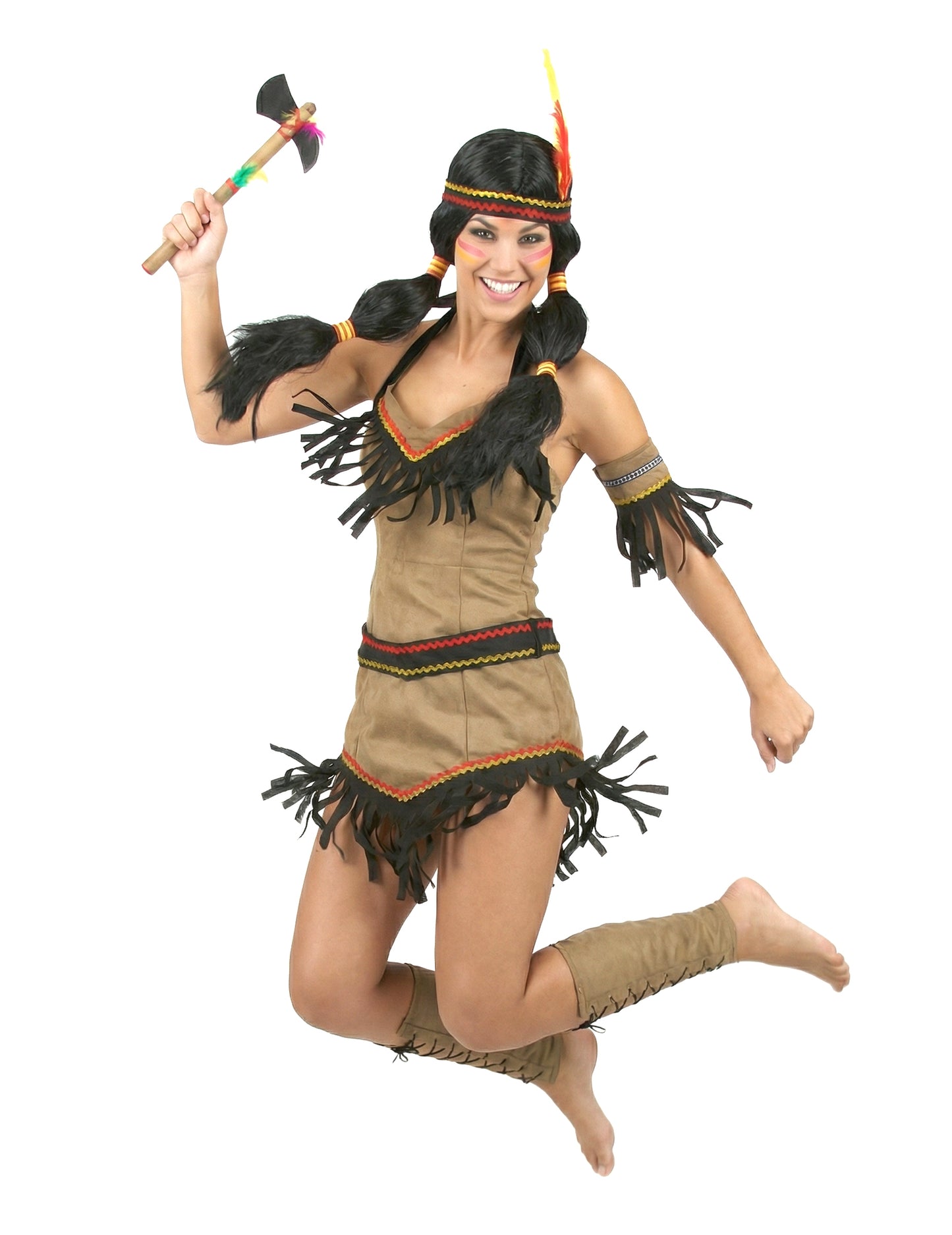 Dámský indický kostým s odhalenými zády