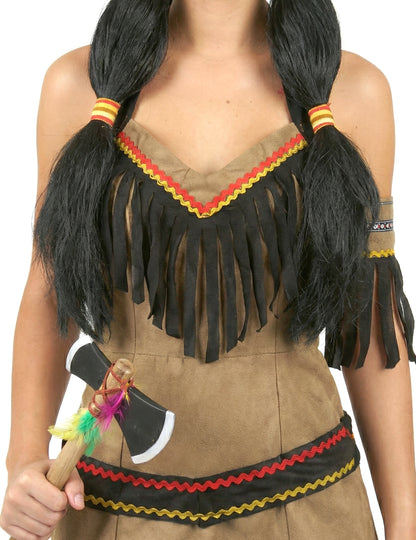 Dámský indický kostým s odhalenými zády