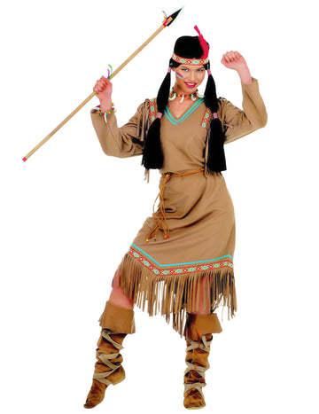 Dámský indický kostým s dlouhým rukávem