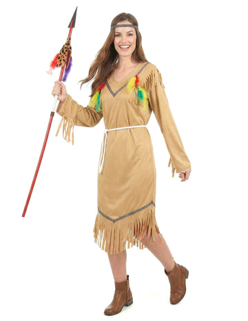 Dlouhé šaty indického kostýmu pro ženy